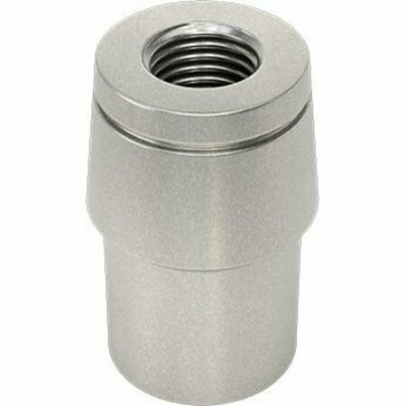 BSC PREFERRED Tube-End Weld Nut Left-Hand Threaded for 7/8 OD and 0.058 Wall Thickness 7/16-20 Thread 94640A159